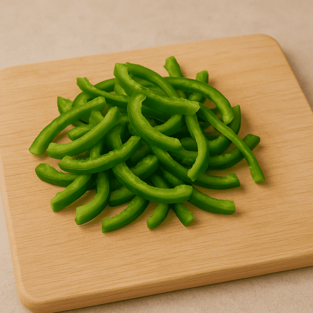 Ψιλοκομμένες Πιπεριές