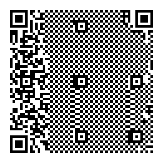 Πυκνός κωδικός QR με πολλά μικρά τετραγωνάκια, που δείχνει πώς μια μακριά διεύθυνση μεγαλώνει τον κωδικό